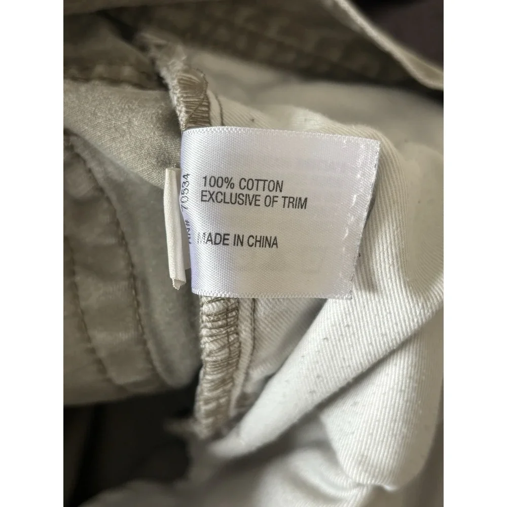 Orvis Pants‎ Mens 32x30 Canvas Leather Trim Green